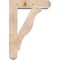 Ekena Millwork Funston Craftsman Smooth Bracket w/ Offset Brace, Douglas Fir, 7 1/2"W x 28"D x 40"H BKT0806X28X40FST04SDF - alternate 2